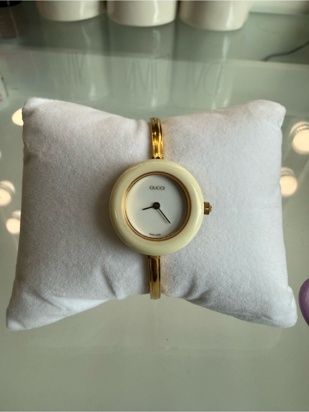 Vintage Gucci Change Bezel Watch- Needs battery